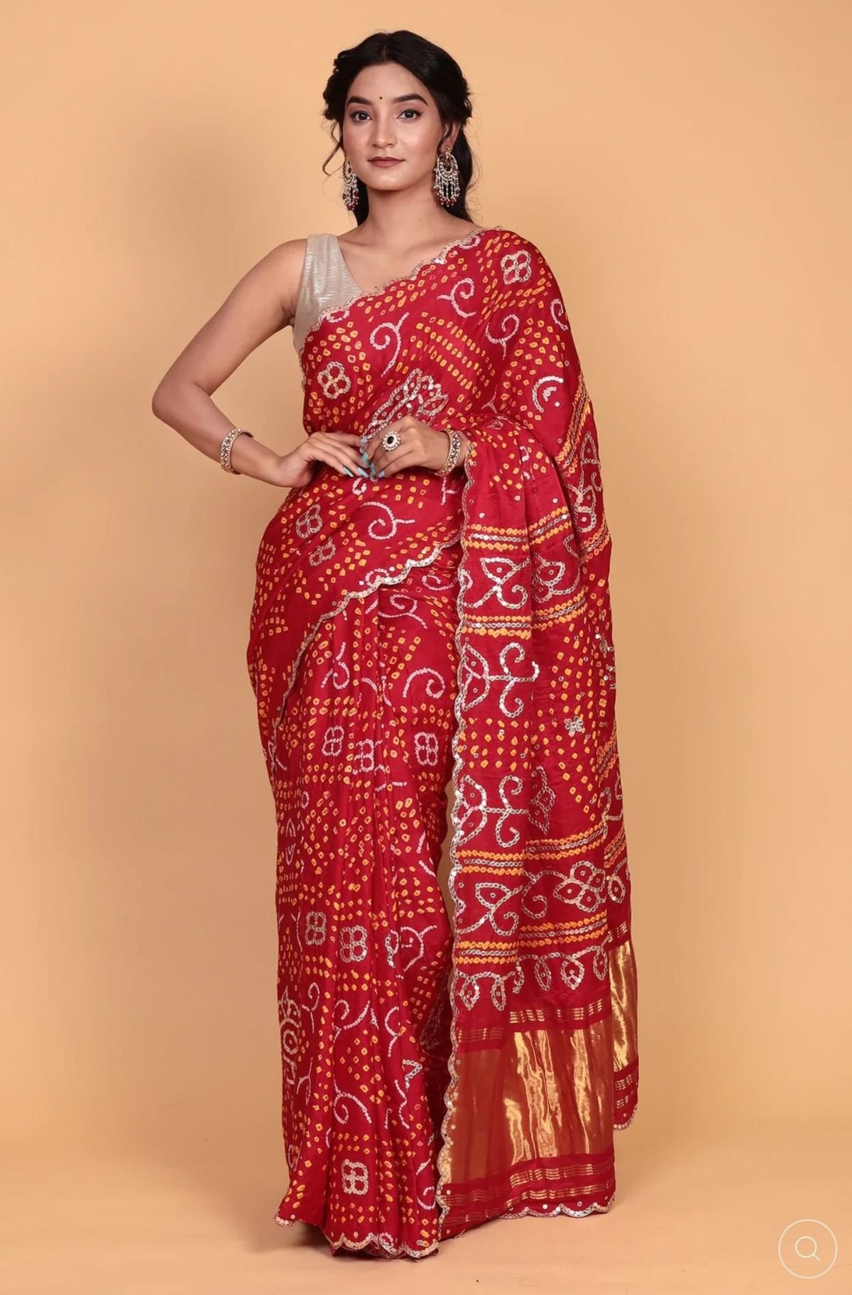 Bandhani Saree